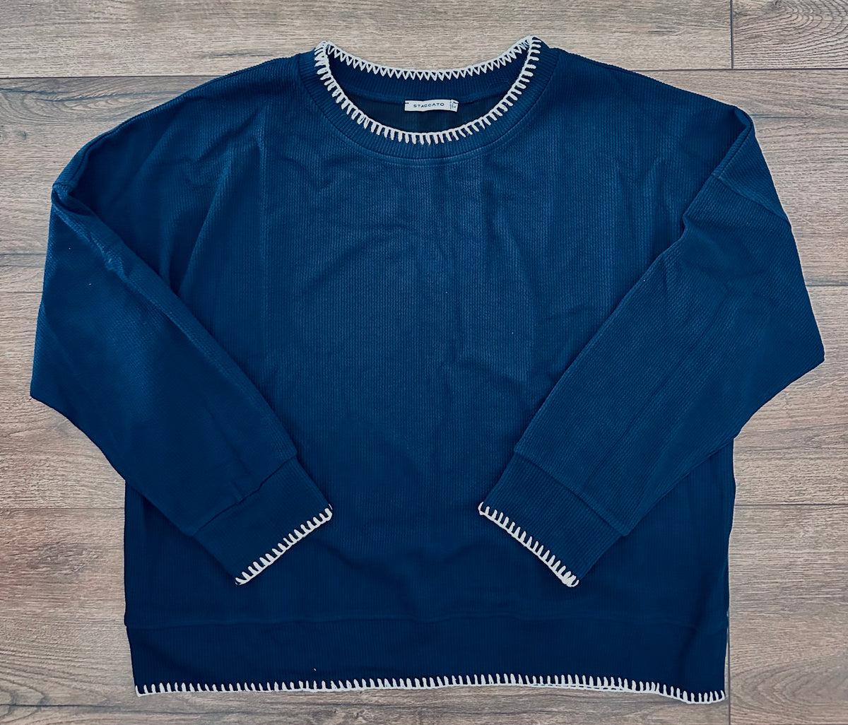 Navy Nights Top