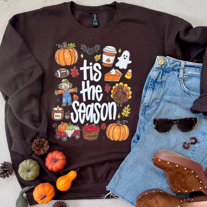 Tis The Season Fall Crewneck | Pre-Order