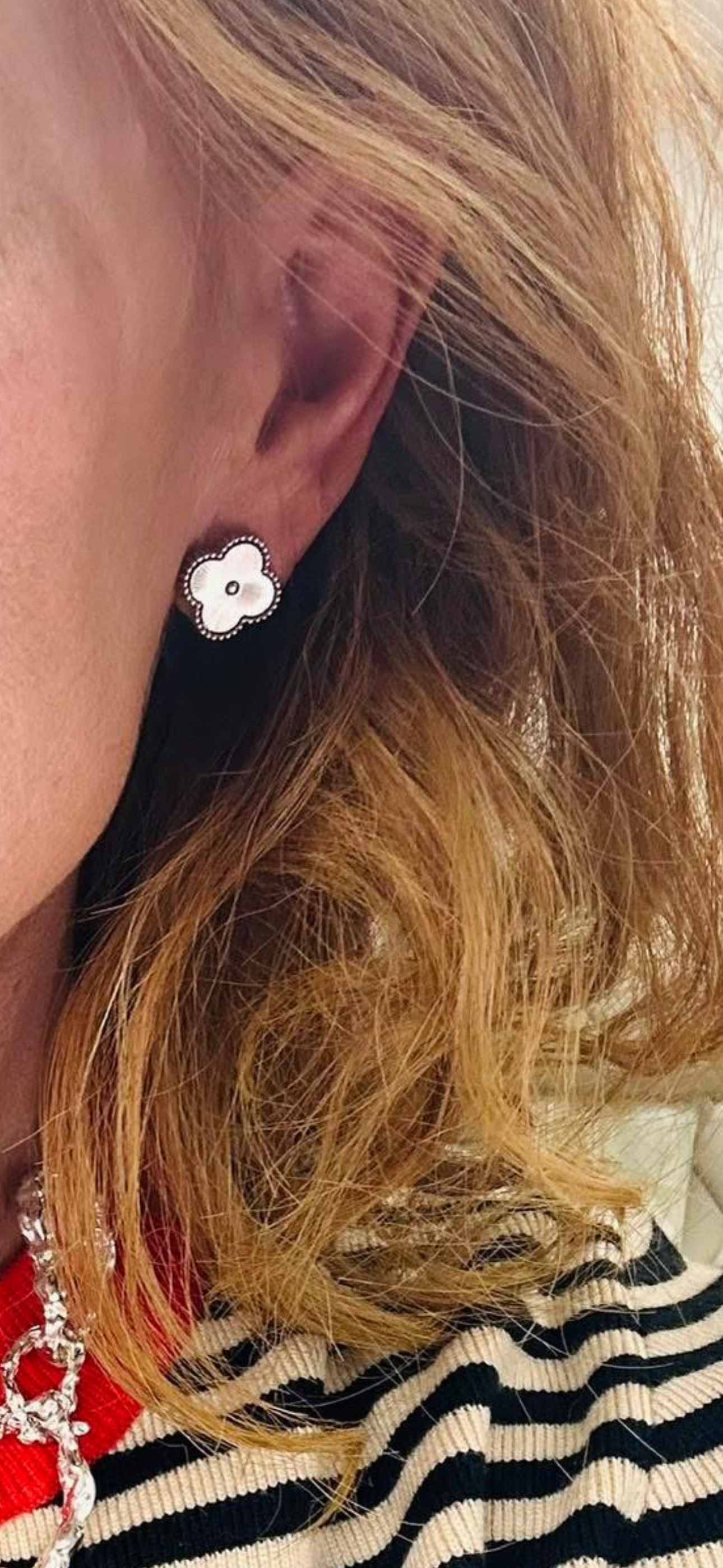 Foxy Earrings || Silver