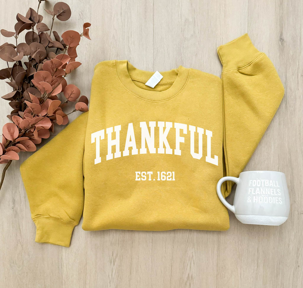 Thankful Est. Crewneck | Pre-Order