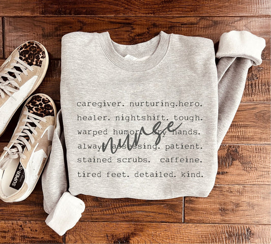 Nurse Crewneck | Pre-Order