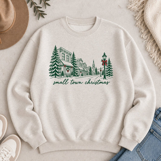 Small Town Christmas Crewneck | Pre-Order